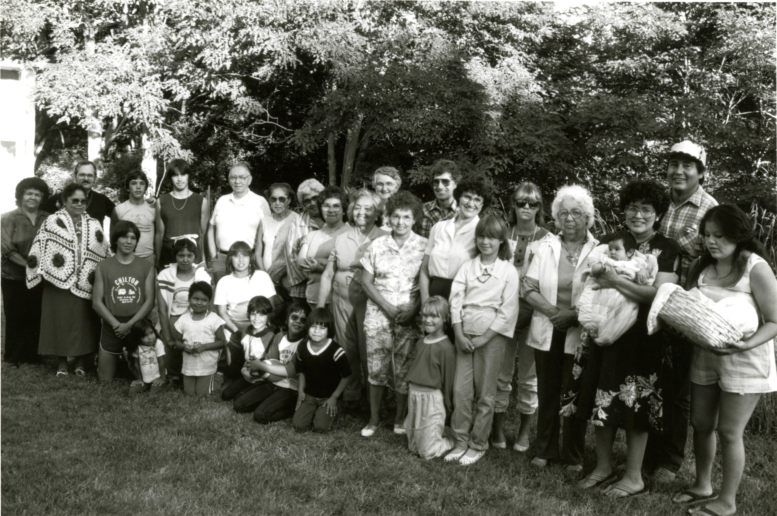 Parishioners of St. Joachim Mission, 1984. VR700.01234